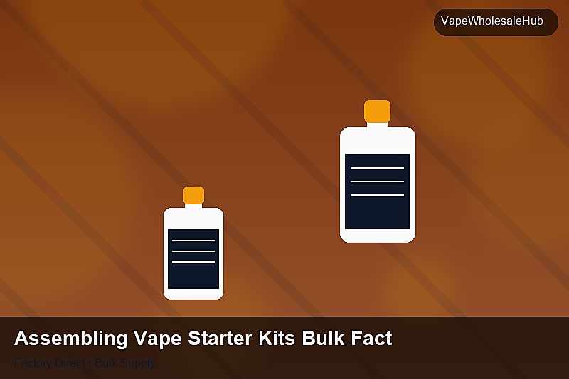 Assembling Vape Starter Kits Bulk Factory — Assembling Vape Starter Kits Bulk Factory: Sustainability | 2026 Edition photo 1