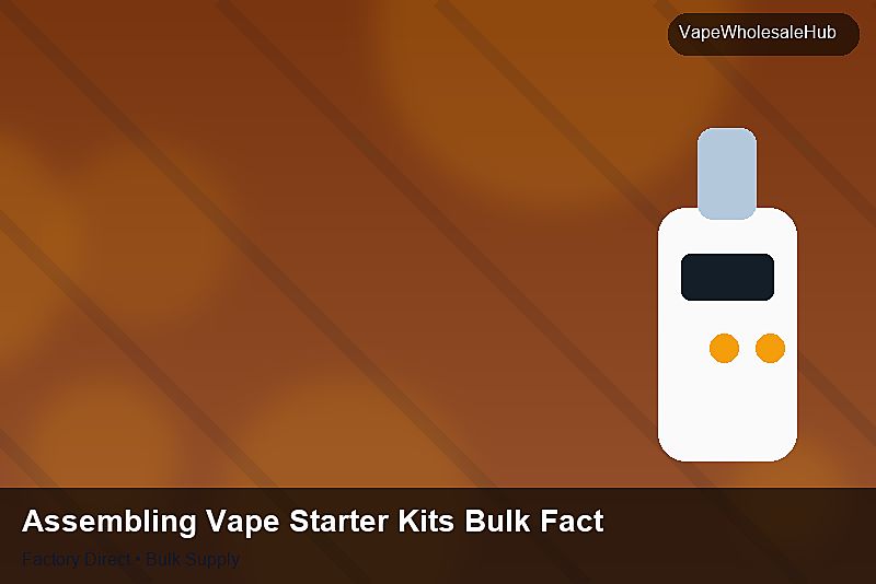Assembling Vape Starter Kits Bulk Factory — Assembling Vape Starter Kits Bulk Factory: Margin Calculator | 2026 Edition photo 2